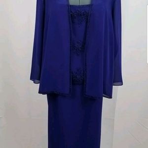 2 Piece Evening Dress